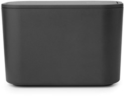 Brabantia Badezimmer Abfallbehälter Kunststoff - MindSet Dark Grey