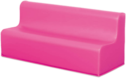 Softplay bankje zithoogte 25 cm ROZE
