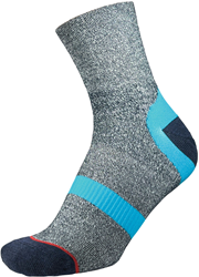 1000 Mile Damen Wandersocken Outdoor Doppel-Layer Navy Marl Kingfisher