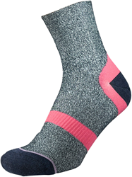 1000 Mile Damen Wandersocken Doppel-Lagig Navy Marl/Mauve - Komfort