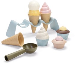 Dantoy Bio Eis Spielzeug Set - 15-teiliges nachhaltiges Geschenk