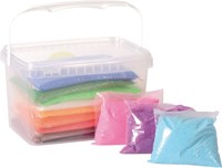 Eduplay Dekosand - kreatives Spielzeug 12 Farben 2,4kg-2