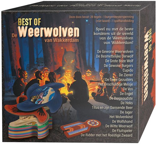 Asmodee Kartenspiel Die Werwölfe von Düsterwald Best Of Luxus Edition-2
