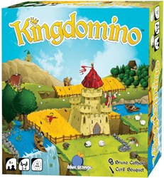 Geronimo Games Brettspiel Kingdomino Strategiespiel für 2-4 Spieler
