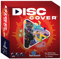 Disc Cover Partyspiel Musikspiel für Freunde und Familie