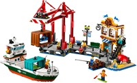 LEGO City 60422 Haven met Vrachtschip-2