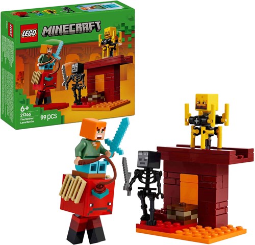 LEGO Minecraft 21266 De Lavastrijd in de Nether-3