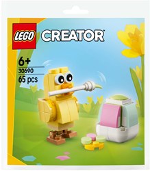 LEGO Bauset Osterei bemalen mit Küken - kreativer Osterspaß