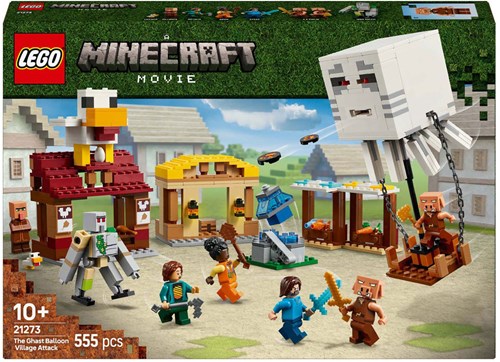 LEGO Minecraft - The Ghast Ballon Village Attack 21273