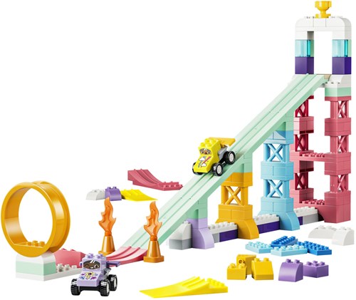 LEGO DUPLO Kreative Rampen mit Fahrzeugen - 3-in-1 Rennbahn-Set für Kinder-2