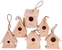 Kreatives Vogelhaus Bastelset aus Holz Vogelhaus Bastelspaß