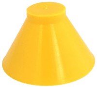 Creall Farbtopf anti kleckern gelb 320ml - Malen ohne Kleckern