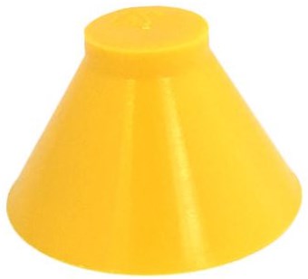 Creall Farbtopf anti kleckern gelb 320ml - Malen ohne Kleckern