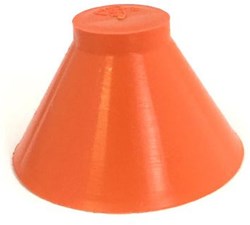 Creall Farbtopf Anti-Kleckern orange - 320ml Kinder Malzubehör