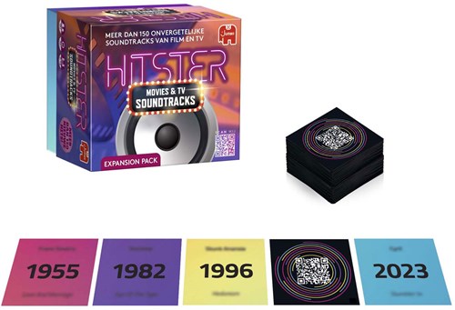 Jumbo Hitster Erweiterung Musikspiel Movies & TV Soundtracks Partyspiel-2