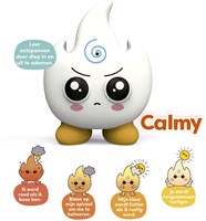 Jumbo interaktives Kuscheltier Calmy zur Emotionsregulierung und Entspannung-3