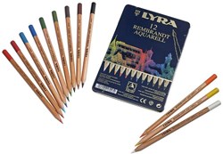 Lyra Aquarellstifte Rembrandt Metallbox 12 Stück Buntstifte