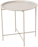 Boltze Home Serviertisch Spielzeug Metall beige multicolor