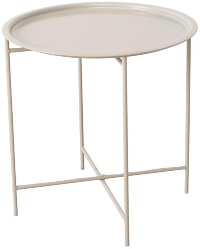 Boltze Home Serviertisch Spielzeug Metall beige multicolor