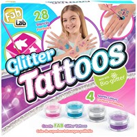 Goliath Glitzer Tattoos Bastelset - temporäre Tattoos für Kinder