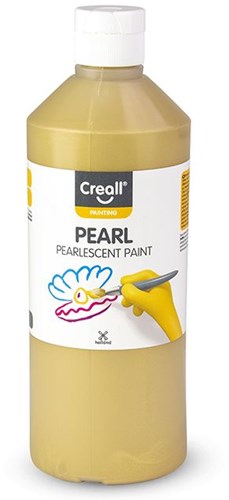 Creall Goldfarbe Bastelfarbe 500ml für Kinder und kreatives Malen