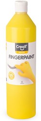 Creall Fingerfarbe Gelb konservierungsfrei 750ml Kinderfarbe