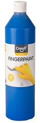 Creall Fingerfarbe blau konservierungsfrei 750ml Kinderfarbe