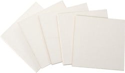 Canvas boards 10 x 10, set of 5