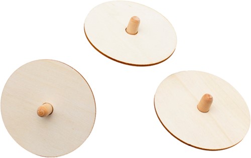DIY Spinning Top set of 6