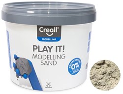 Creall Modelliersand Spielsand 5 kg für Kinder - brauner Sand