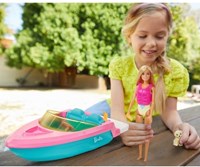 Mattel Barbie Boot mit Hund und Zubehör - Spielzeugboot für Puppen-3