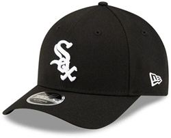 New Era Cap Chicago White Sox schwarz silber - Baseball Kappe