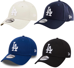 New Era Cap LA Dodgers rot weiß - Baseballkappe für Kinder