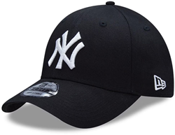 New Era Yankees Cap - schwarz silber - Baseballkappe für Erwachsene