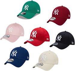 New Era Yankees Cap - Baseballkappe navy weiß Erwachsene
