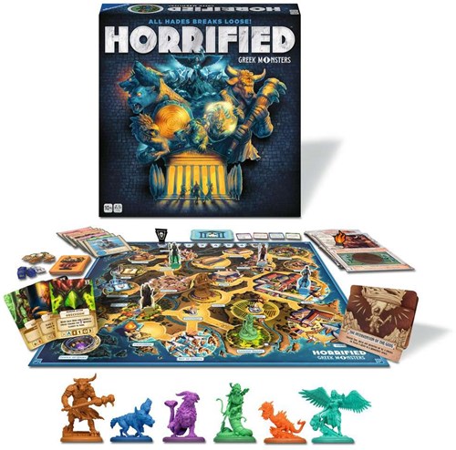 Ravensburger Brettspiel Horrified - Griechische Monster kooperatives Spiel-3