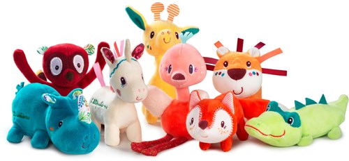 Lilliputiens Kuscheltier Alice der Fuchs Minifigur Spielzeug orange-2