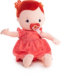 Lilliputiens Babypuppe Rose - weiche Puppe 36 cm mit Schnuller