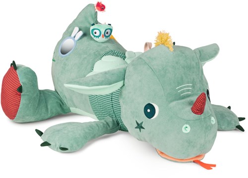 Lilliputiens Kuscheltier Drache Schatzbewahrer Joe - 90 cm - Aktivitätenspielzeug-2