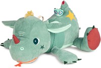 Lilliputiens Kuscheltier Drache Schatzbewahrer Joe - 90 cm - Aktivitätenspielzeug