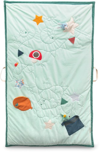 Lilliputiens Spielmatte und Schlafsack Joe der Drache - 2-in-1 Spieldecke für Babys und Kleinkinder