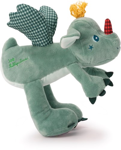 Lilliputiens - Klangdrache Joe fliegt - Interaktives Plüschspielzeug mit Geräuschen-2
