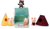 Lilliputiens – die Häuser des Wolfes und der 3 kleinen Schweinchen-2