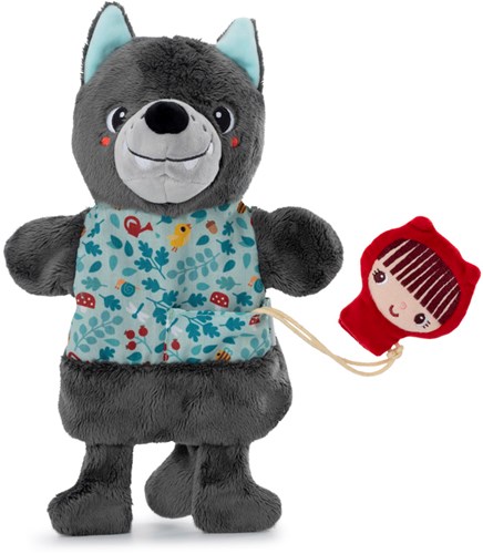Lilliputiens Handpuppe Wolf Louis - weiche Handpuppe für Rollenspiel und Geschichten-2