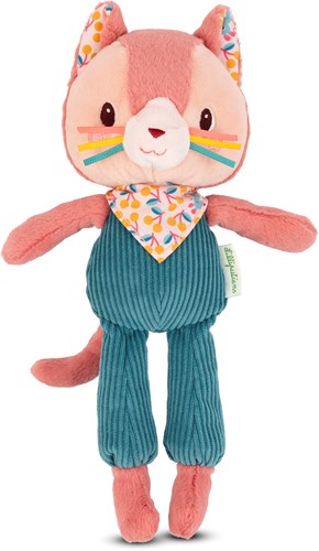 Lilliputiens Kuschelkatze Jeanne in Geschenkbox - weiches Plüsch Baby Kuscheltier
