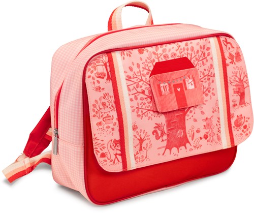 Lilliputiens Schulranzen Rucksack Happy Lena recyceltes Polyester Kinder
