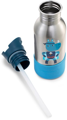 Lilliputiens Trinkflasche Super Marius 600 ml - Kinder Wasserflasche-3
