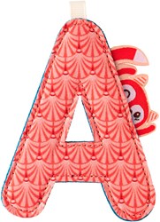 Lilliputiens dekorativer Buchstabe A - Stoffalphabet mit Alice und Fuchs