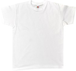 Eduplay T-shirt weiß Größe 140 - Kinderkleidung Baumwolle