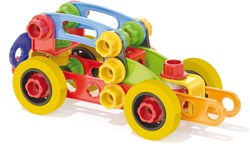 Quercetti Bauset Tecno Jumbo 72-teiliges Konstruktionsspielzeug